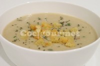 Captura de Sopa de verduras com dadinhos de pão frito