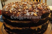 Captura de Bolo de chocolate com nozes