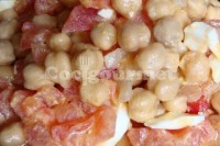 Captura de Salada de grão de bico com tomate