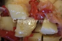 Captura de Salada de batata com peixe defumado