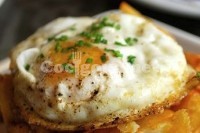 Captura de Ovo com pão frito