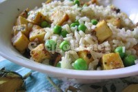 Captura de Arroz com verduras e grão de bico