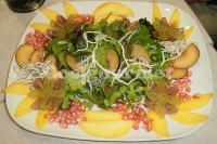 Captura de Salada com kiwi e frango