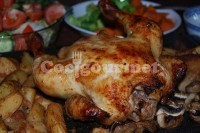 Captura de Frango assado com champignon