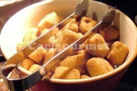 Captura de Croquete de frango com cebola e verduras